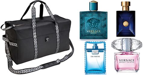 macy's Versace perfume with bag